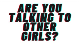 AUDIO PORNO: ¿Estás hablando con otras chicas? [TEASER] [romántico] [M4F] [Juego de roles ASMR para mujeres]