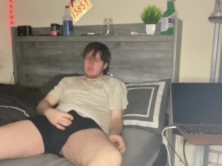 WANNA SEE ME DESTROY MY DICK | COME JERK OFF WITH ME | BI STRAIGHT MALE | BIG DICK