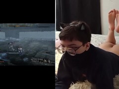 Femboy gets double penetrated by hung japanese twinks and comes out victorious