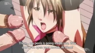hentai doble penetración