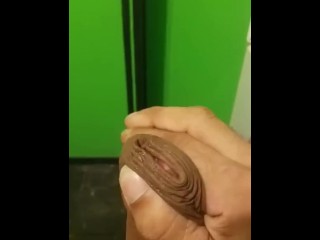 Grosse Black Bite éjaculation