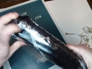 Preview 2 of All black 33cm vinyl belgoprism - UNBOXING