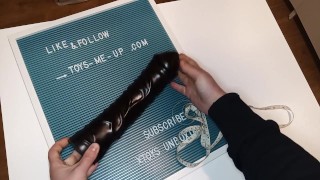 Volledig zwarte 33cm vinyl belgoprism - UNBOXING