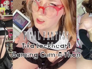 Tifa Lockheart Final Fantasy ~ Joueur Girl Cum-thon TEASER