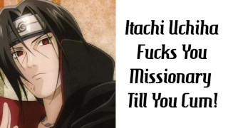 Itachi Uchiha neukt je missionaris tot je klaarkomt!