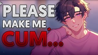 NSFW Audio Of Your Submissive Boyfriend Whimpering And Moaning As You Finger Him BF ASMR