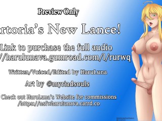 FULL AUDIO FOUND ON GUMROAD! - Artoria's new Lance!