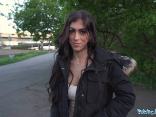 Public Agent Sexy Colombian babe sucks and fucks in public place screenshot number 0