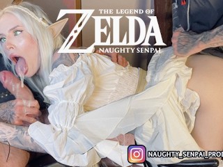 Elf Princess ZELDA Roughly Fucked by Stranger! REAL LIFE HENTAI - Ahegao Cosplay Girl