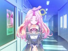【#01 どこでも？おさわり！プリンセス☆タッチ 実況(体験版)】究極のおさわりエロゲー。爆乳J〇のおっぱい揉みまくってしまい・・・(アニメーションおさわり同人エロゲ－） - Screenshot 4 of 16 - Hentai Anime
