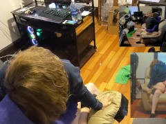 Heather Kane Laughs the Cum into Her Pussy!