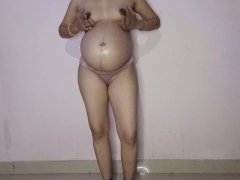 Indian pregnant wife pussy pamping