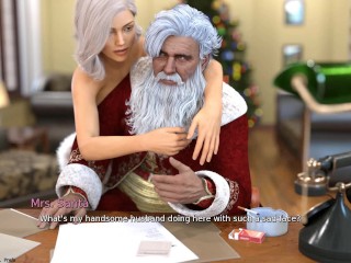 Laura Segredos Lascivos: Santa Claus e Sua Esposa Sexy Blonde Ep 1 Especial De Natal