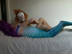 Dr. Lambert performs a natural bizarre insemination experiment on a Pregnant Mermaid