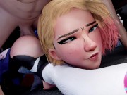Preview 4 of Gwen Stacy Hard Anal Fucking In House | Best Hentai Across the Spider-Verse 4k