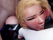 Preview 5 of Gwen Stacy Hard Anal Fucking In House | Best Hentai Across the Spider-Verse 4k