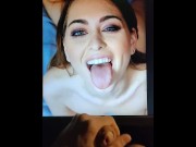 Preview 2 of Riley Reid - masturbation, hot cumtribute