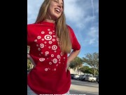 Preview 6 of Target employee gives sloppy blowjob at work