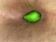 Preview 4 of Closeup - Sealing Green in my slick hole
