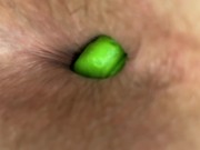 Preview 5 of Closeup - Sealing Green in my slick hole