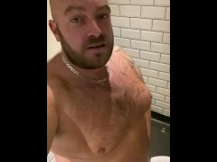I took a cheeky topless piss in Costa coffee
