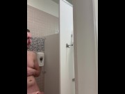 Preview 5 of Shower jerk off session brushing teeth
