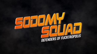 SodomySquad - BBC Superhero Shoves His Cock In His Own Ass For A Good Self Fucking