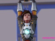 Preview 1 of Tracer Giving a Quick Footjob ⁕ OVERWATCH ⁕ 3D HENTAI