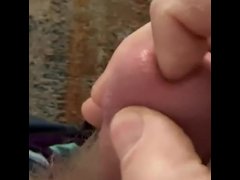 Xmarkes the spot again with a dripping cum shot
