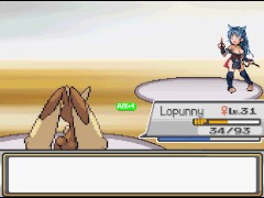 Pokemon hentai version - if i win i can fuck the gym leader