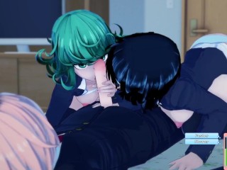 TATSUMAKI AND FUBUKI FUCKING TOGETHER (KOIKATSU)