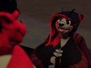 Preview 1 of Furry Short Stack Pays The Bill With Her Body | VR |