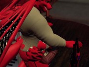 Preview 3 of Furry Short Stack Pays The Bill With Her Body | VR |