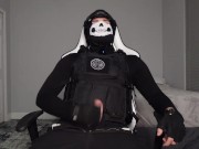 Preview 1 of Ghost cosplayer cums from masturbating to you