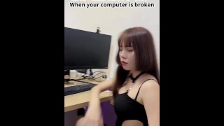 (IG: yiyuan223) 可以幫我修電腦嗎