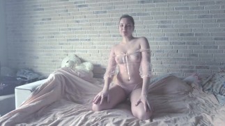 Быстрый утренний секс с Викой Литой