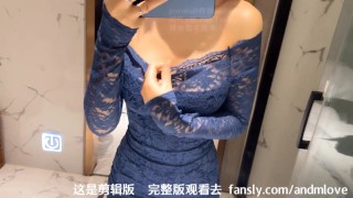 Fuck my curvy roommate in sexy lingerie squirt a lot 性感大奶室友潮吹