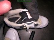 Preview 3 of 2 Cumshots in Nike Jordan 4 for a guy