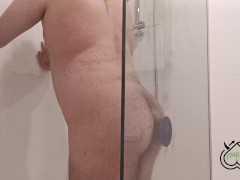 backing it up in the hotel shower | ftm 19