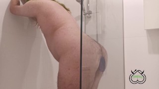 back-up in de douche van het hotel | Ftm 19