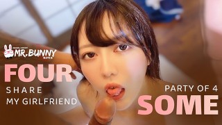 【Mr.Bunny】TZ-002 Share my girlfriend for sex party