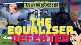 Battlefront 2 Equalizer ontmoet zijn Alpha Darth Vader