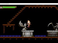 Castle in the clouds - A sexy blonde hunting monsters