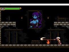 Castle in the clouds - Fighting a huge breasts succubus