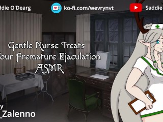 Gentil Enfermeira Trata Sua Ejaculação Precoce ASMR