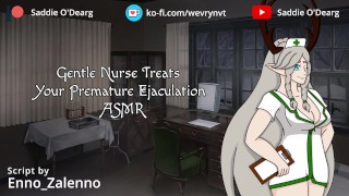Une Douce Infirmière Traite Votre Éjaculation Précoce ASMR