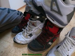 8 Cumshots on friends trashed worn DC Spartan shoes