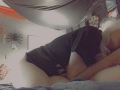 im addicted to my stepbro smoking hot hard sucking rock cock dirty stepsis is such a freak butt slut