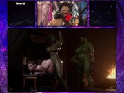 Preview 4 of Juicy Pussy Roah Moonglow Lets Big Huge Futa Cock Orcs Stuff Her Slutty Hobbit Holes