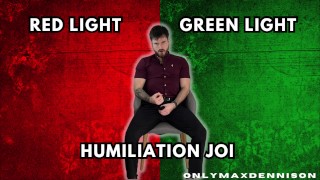 Red de humilação de luz verde leve joi